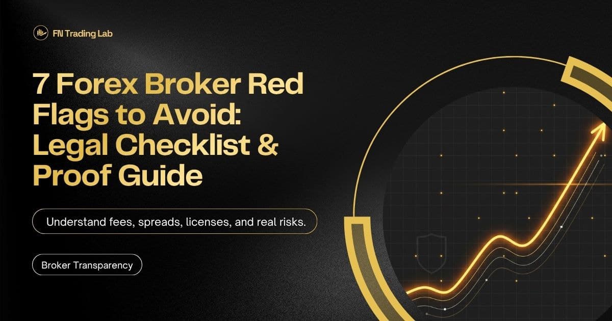 7 Forex Broker Red Flags to Avoid: Legal Checklist & Proof Guide