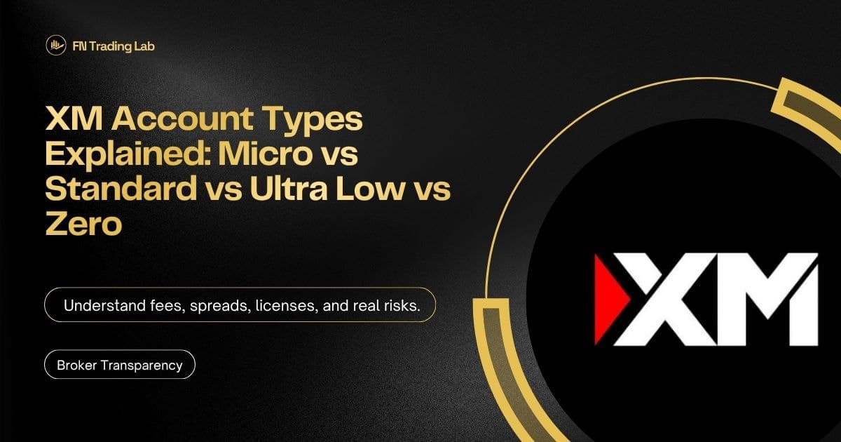 XM Account Types Explained: Micro vs Standard vs Ultra Low vs Zero