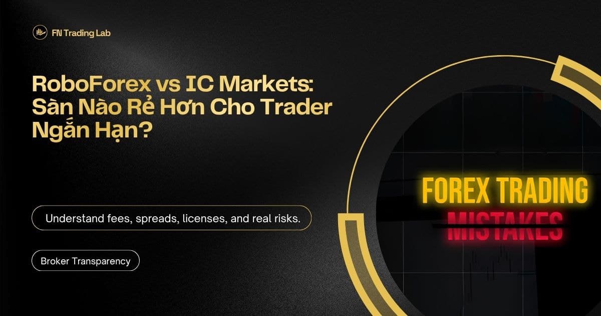 RoboForex vs IC Markets: Sàn Nào Rẻ Hơn Cho Trader Ngắn Hạn?