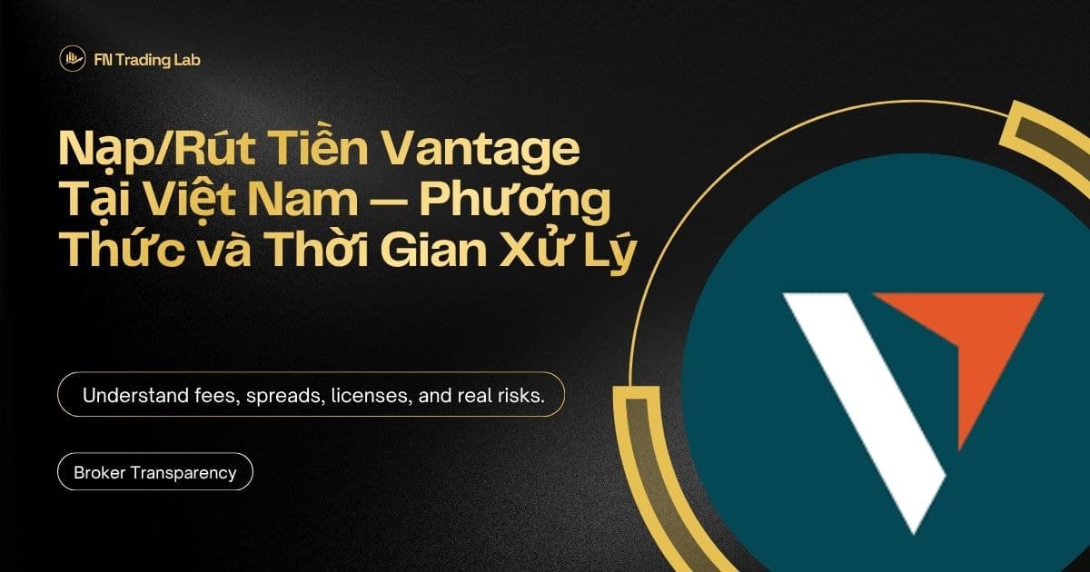 Nạp/Rút Tiền Vantage Tại Việt Nam — Phương Thức và Thời Gian Xử Lý