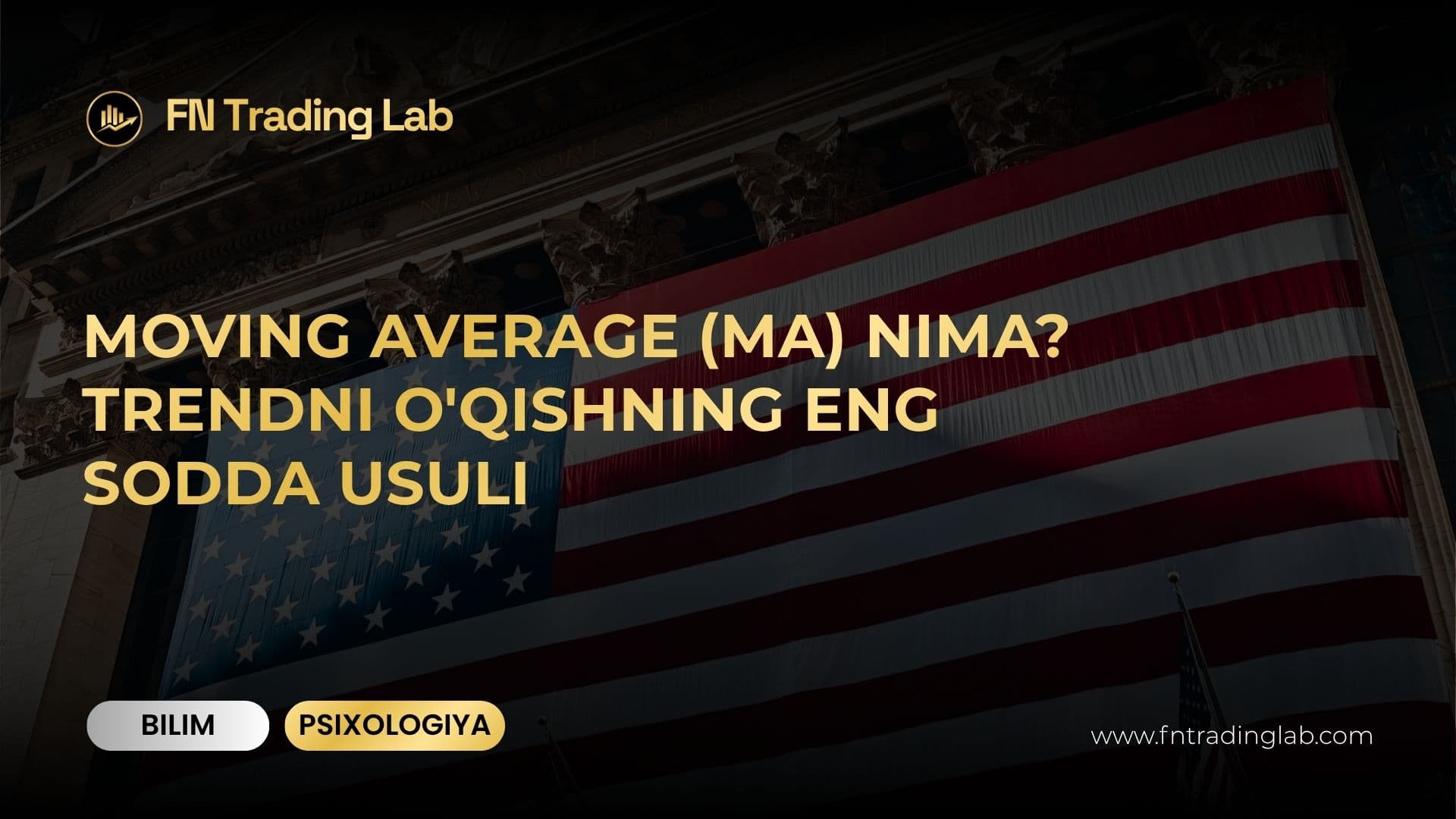 Moving Average (MA) nima? Trendni o'qishning eng sodda usuli